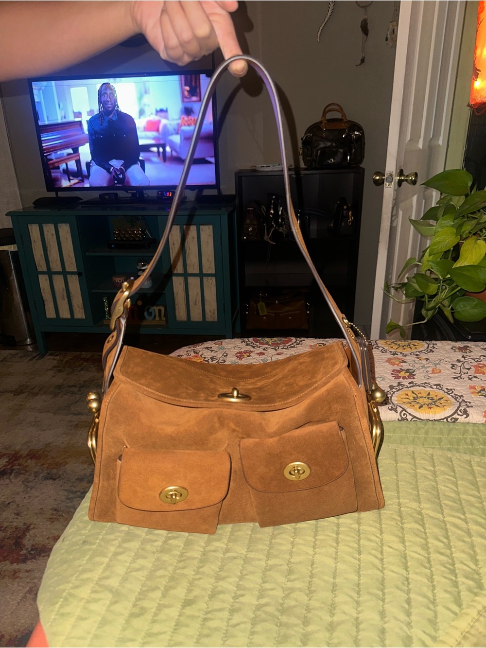 Coach haversack bag